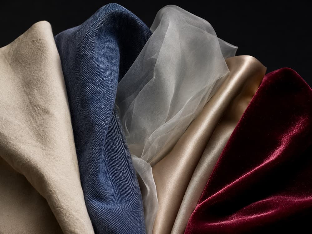 Fabric fabric, freshly dyed